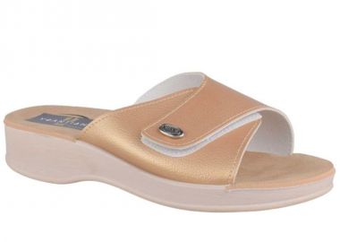 Παντόφλες γυναικείες | Ανατομικές | Vesna | 880432 | Χρυσό - Vesna - 